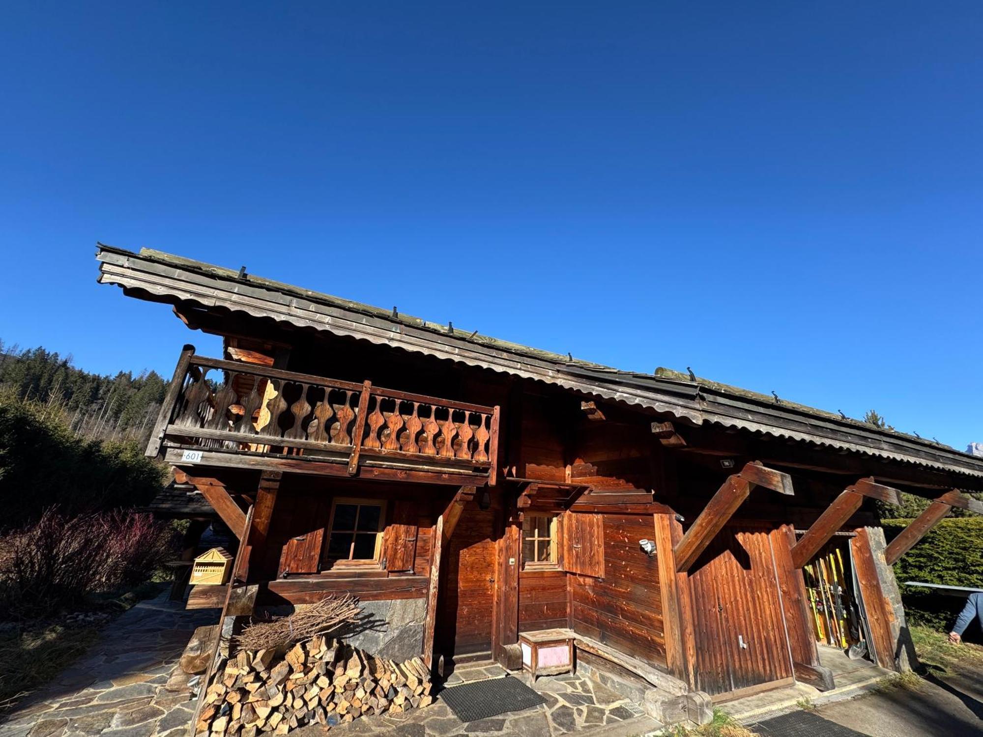 Chambres Et Mazots Du Chalet De Mado 메게브 외부 사진