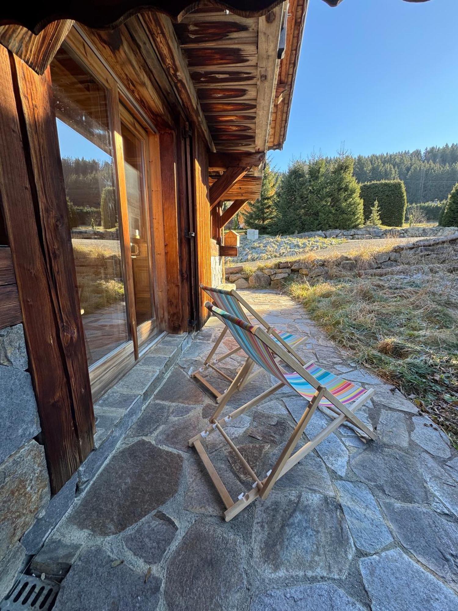 Chambres Et Mazots Du Chalet De Mado 메게브 외부 사진