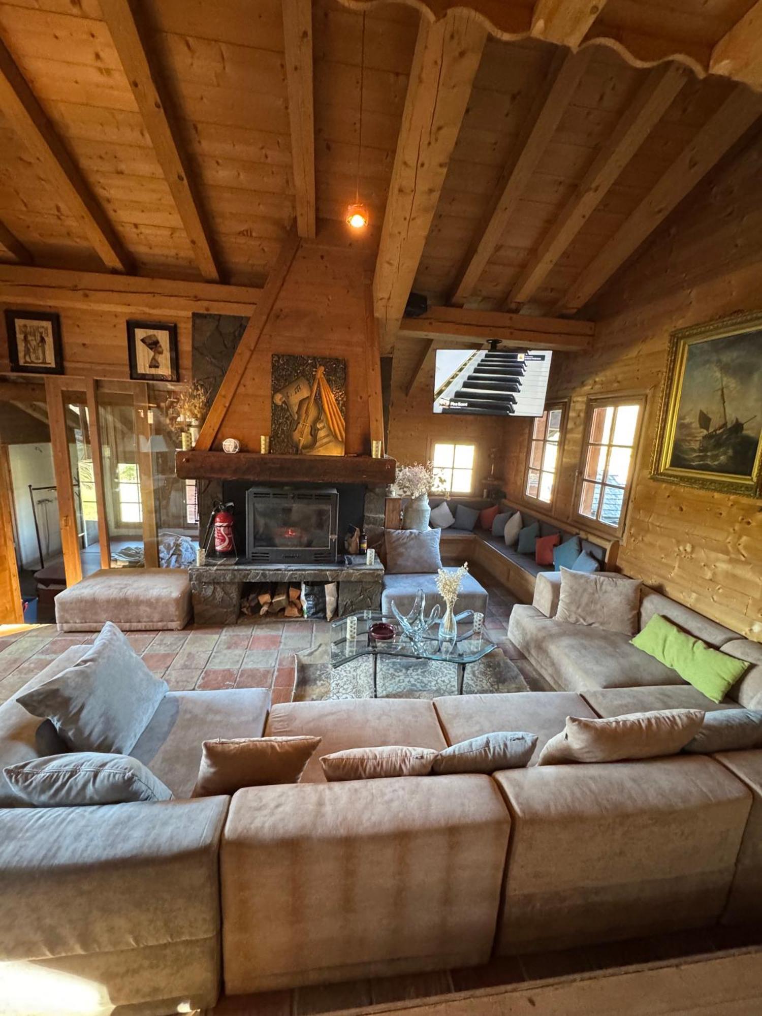 Chambres Et Mazots Du Chalet De Mado 메게브 외부 사진