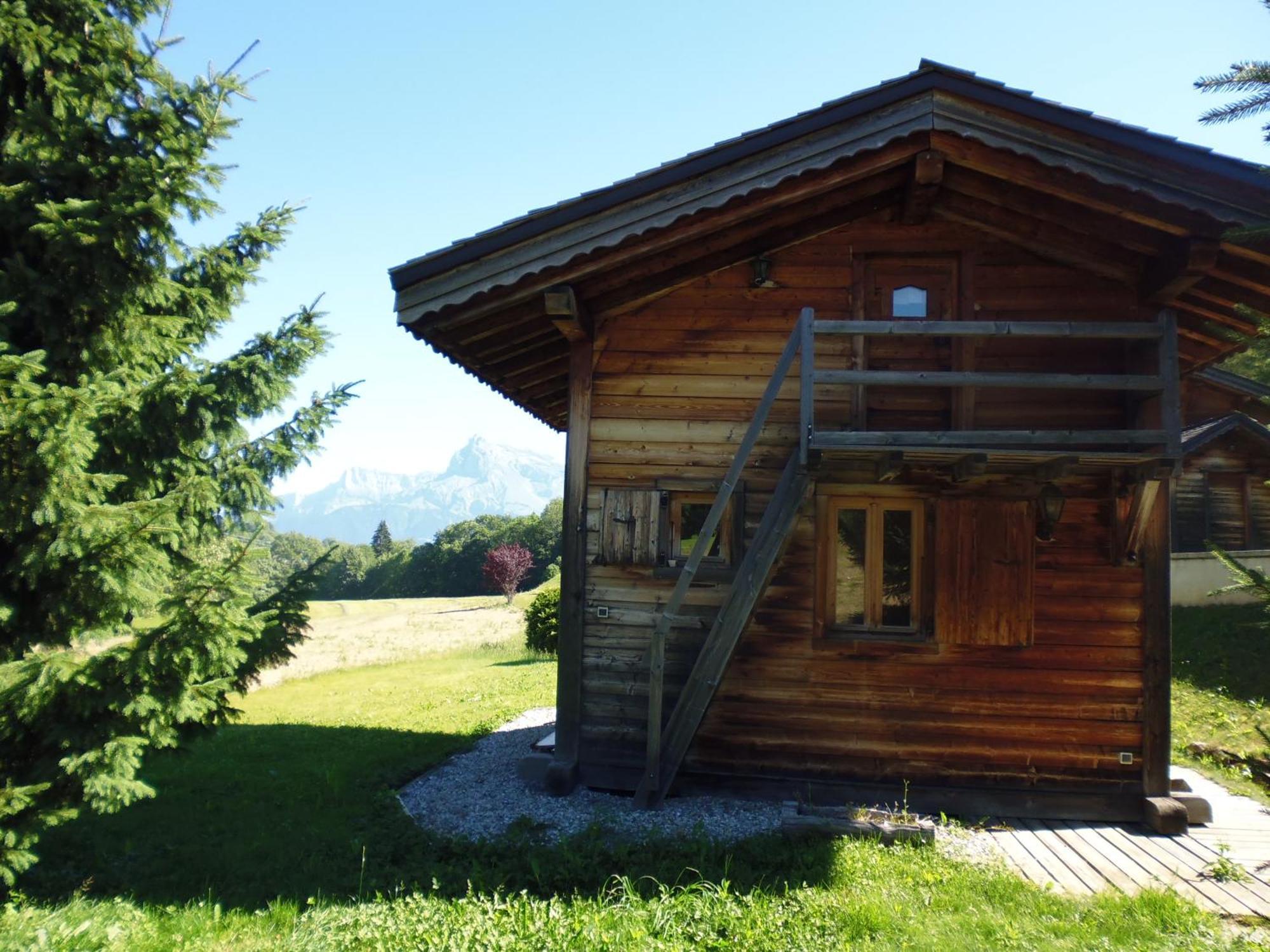 Chambres Et Mazots Du Chalet De Mado 메게브 객실 사진